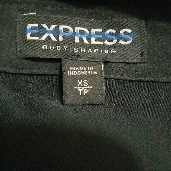 Express Sheer Button Up - Picture 3 of 5